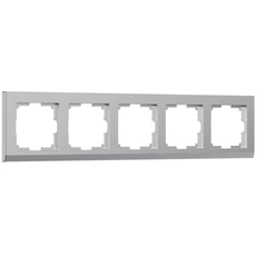 Изображение Рамка на 5 постов Stark (серебряный) W0051806